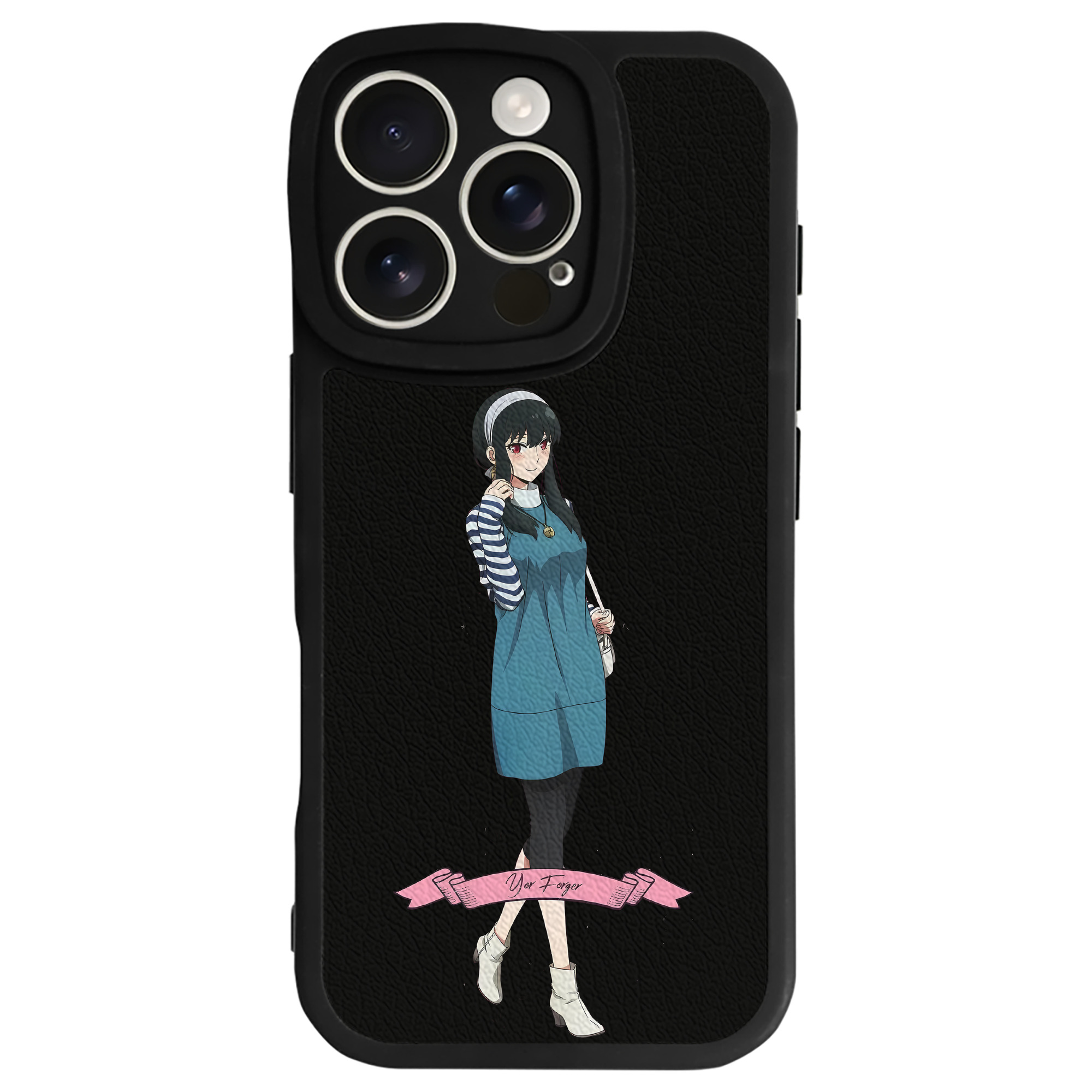 （画像用） SPY×FAMILY间谍家家酒 【iPhone 16シリーズ対応】シリコンスマホケース（レザー調） 材質：シリコン